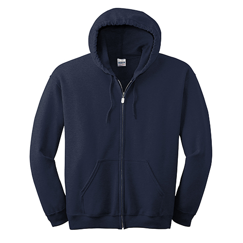 Gildan Full Zip Hooded Sweatshirt